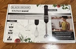 Black+decker Kitchen Wand Cordless Blender, In Multi Set.black BCKM1013KS10. Fixed Price $68.00.