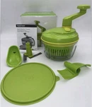 Tupperware Quick Chef System Manual Travel Food Processor Chopper Lime Green. Fixed Price $24.99.