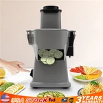 Food Processor Commercial Vegetable Fruit Cutting Shredding Slicing Machine 110V. Fixed Price $410.72.
