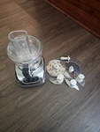 Kitchenaid Food Processor 9 Cup KFP740 Black Tested Works Complete Base. Fixed Price $41.00.