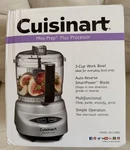 New Box Cuisinart Mini Prep Plus Processor 3 Bowl Model DLC-2ABC. Fixed Price $30.17.
