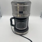Calphalon 10-CUP Stainless Steel Digital Programmable Coffee Maker HE101CMT. Fixed Price $35.00.