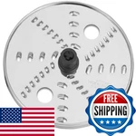 Waring Commercial WFP11S6 Food Processor Reversible Shredding Disc Black/silver. Fixed Price $59.62.
