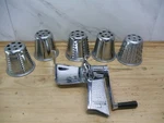 Saladmaster Manual Food Processor #no Base# Five Star 5 Cones For Parts. Fixed Price $34.99.