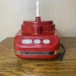 Working Kitchenaid Food Processor Empire Red Base KFP600ER Made France. Fixed Price $29.99.