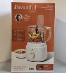 Beautiful 10-CUP Food Processor With Accessories White Icing By Drew Barrymore. Fixed Price $59.98.