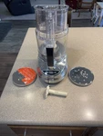 Cuisinart Prep Cup Food Processor Brushed Stainless Finish DLC-2009CHM. Fixed Price $52.50.