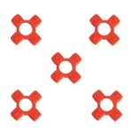 Vivo Plastic Bushing Connectors For Electric Honey Extractors, Pack Of 5, Red. Fixed Price $28.88.
