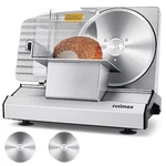 Meat Slicer,cusimax Electric Deli With 2 Removab. Fixed Price $131.36.