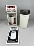 Vintage Regal Coffee & Spice Mill Grinder K7450 White Original Box + Manual. Fixed Price $19.18.