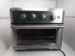Cuisinart Air Fryer Layer Toaster Oven Silver M# CTOA-120PC1 Tested & Works. Fixed Price $36.78.