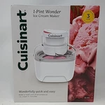 Cuisinart Cream Maker Pint Wonder White Mini ICE-M10 Yogurt Sorbet New. Fixed Price $26.99.