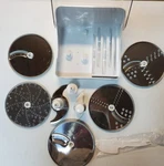 Kenmore Elite Food Processor Cutting Disc And Blades With Case.. Fixed Price $19.95.