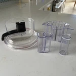 Kitchenaid KFP1356OB Food Processor Bowl Lid Chute Pusher Sleeve 4 Pieces. Fixed Price $42.49.