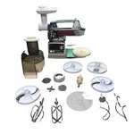 Vintage Oster Regency 12-SPEED Kitchen Center Electric Countertop Mixer Chrome. Fixed Price $94.99.