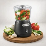 Hamilton Beach Stack & Press Speed Food Chopper, 3 Cup Bowl Capacity, 72890F. Fixed Price $39.50.