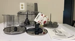 Cuisinart Core Custom Food Processor Parts Bundle Bowl Lid, Blades Discs FP-130. Fixed Price $75.00.