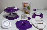 The Genius Mix-cutter System-mix-slice-chop-whip New # 122. Fixed Price $25.00.