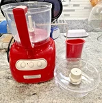 Kitchenaid KFP720ER2 Cup Food Processor Empire Red Retro Tested Works. Fixed Price $69.99.