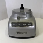 Kitchenaid RKFP0722CU Food Processor 7-CUP Contour Silver Base Motor Works Well. Fixed Price $28.00.