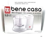 Bene Casa Mini Chopper / Cortador De Alimentos. Fixed Price $32.49.