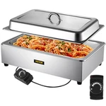 Vevor Bain Marie Buffet Steamer Commercial Food Warmer 1PAN 400W Stainless Steel. Fixed Price $97.99.