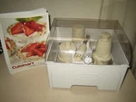 Cuisinart Elite Collection White Locking Storage Case W/accessor Blades Discs Mr. Fixed Price $39.99.