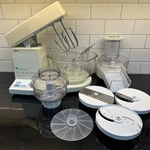 Original Vintage Oster Designer Kitchen Center Mixer Blender Food Processor 5500. Fixed Price $109.22.