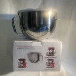 6QT Stainless Steel Bowl For Stand Mixers, Mixing. Fixed Price $49.99.