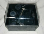 Cuisinart Food Processor Fp 14/16 2 Blades, Disks, Stem, And Storage Case. Fixed Price $9.10.