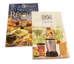 Magic Bullet Cookbook 10 Second Recipes & User Guide Lot Booklets. Fixed Price $6.99.