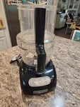 Kitchenaid Food Processor With Blade Attachment KFPW761OB0 12-CUP Works Euc. Fixed Price $50.00.