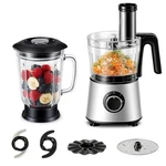 Sweetcrispy Food Processor Blender Combo For Vegetable, Dough, 1.5L Glass Jar. Fixed Price $58.72.