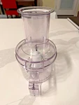 Cuisinart CBFP-10 Work Bowl With Lid, Blade, Pusher, Lightly Used. Fixed Price $25.00.