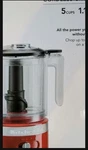Kitchenaid Cordless 5 Cup Food Chopper. Fixed Price $81.99.