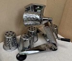 Vintage Saladmaster Five Star Food Processor Chop Shred Slice 5 Cones Dallas Tx. Fixed Price $59.00.