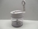 The Pampered Chef Manual Food Processor Item 2581 Chopper 3 Cups 5.5". Fixed Price $19.99.