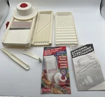 Vintage Chef's Secret Super Slicer Dices Shreds Chips Chops Hand Food Processer. Fixed Price $8.99.