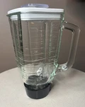 Vintage Oster Blender Glass Jar Regency Kitchen Center Original W Lid Oem Mint. Fixed Price $28.50.
