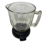 Black Decker FP2620S Food Processor Blender Jar 48OZ Glass Replacement Pitcher. Fixed Price $24.74.