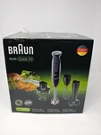 Braun Multiquick MQ5027 5V Hand Immersion Blender 400W Set Chopper Whisk Beaker. Fixed Price $49.99.
