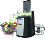 Oster Oskar 2-IN-1 Salad Prep & Food Processor, Black Reversible Blades. Fixed Price $95.01.
