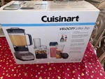 Cuisinart Velocity Ultra Trio 1 Hp Blender Food Processor With Travel Cups. Fixed Price $125.00.