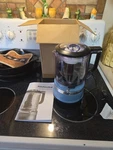 Kitchenaid Chopper KFC3516AQ 3.5 Cups Mini Food Processor - Aqua Sky Color. New.. Fixed Price $45.99.