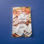 Kitchen Plus 2000 Manual Food Processor Chopper Slicer Open Box New Complete. Fixed Price $26.95.