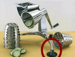 Saladmaster Health Craft Food Cutter Parts Round Suction Cup 1/4" Hole. Fixed Price $19.59.