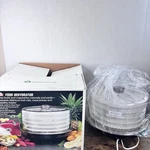 Vtg Deluxe Waring Tiered Food Dehydrator Dried Fruit JERKY-DF415-1 Nos Open Box. Fixed Price $49.99.