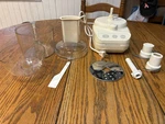 Kitchenaid Cup Little Ultra Power Food Processor KFP350 Beige Made In France. Fixed Price $57.99.