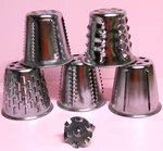 5 Cones And Clutch? For Vintage Saladmaster Food Processor (vgc). Fixed Price $25.00.