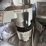 Vintage La Machine By Moulinex Food Processor Deluxe Model 354 & Accessories. Fixed Price $50.00.